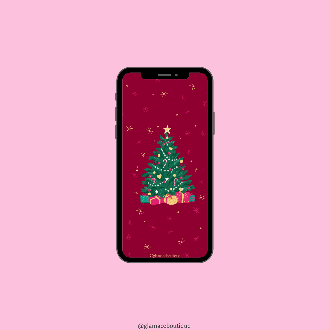 Glam Pink Winter Wallpaper Collection: Festive, Cute & Free Download